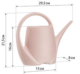 Лейка 1,5 л МИКС, арт.М2155 - Полимербыт фото 6