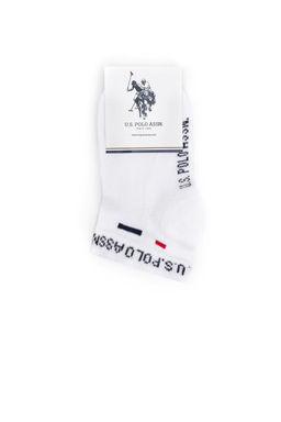 Скидка белых носков мальчика в корзине - U.s. polo assn фото 4