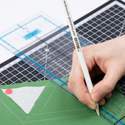 Micron CEL-01 Карандаши для кроя 2 шт. белый, графитовый белый, графитовый