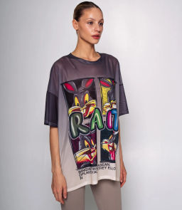 Футболка #КТ105 (5), графит - Dommod фото 2