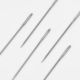 Цена за 7 шт. Иглы швейные, с большим ушком, d=0.9 мм, 4.5 см, набор 10 шт