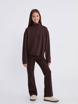 Dik Yaka K?z ?ocuk Soft Touch E?ofman Tak?m?