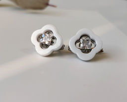 Серьги с керамикой