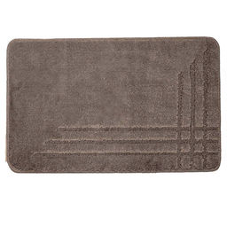 Коврик для в/кComfort Linea из 1 шт 80х120см 10мм (светло-серый) /BANYOLIN/