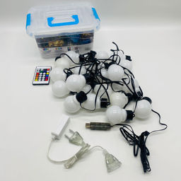 Гирлянда уличная Лампочка матовая с солнечной батареей (арт. A614-28) - Ип лебедев о.ю фото 6