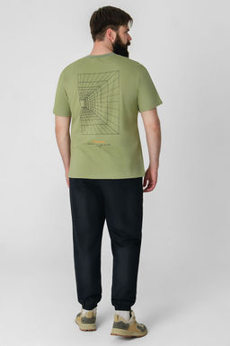 Арт. 613108  Комплект с брюками мужской 48-56 (5 шт) Цвет:верх-хаки,низ-черный