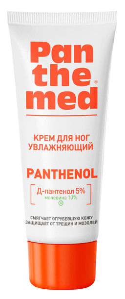 Panthemed Крем для ног увлажняющий с Д-пантенолом, (75мл).12 /арт-53541/