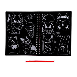 Творческая книга Гравюры. Фламинго, 14 стр. - Буква-Ленд фото 3