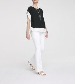 Блузка, черная - Patrizia dini фото 7