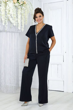 Платье Ninele 7431-Р темно-синий - Mira fashion фото 2309