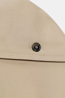 TRENCH OVERSIZE PA?UELO ZW COLLECTION LIMITED EDITION / kaki-med - Zara фото 10