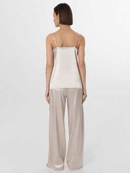 Комплект домашний женский молочный