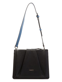 Сумка ELEGANZZA Z8941-8336 black/mist blue  фото 3