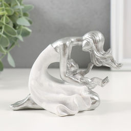Фигурка полистоун «Мама со своим дитя», 12×7.5×8 см