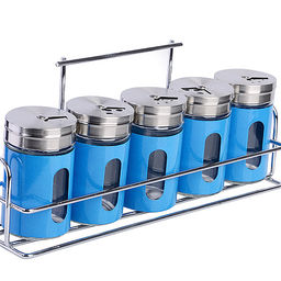 40482 Набор для специй на подставке 6пр стекло/нерж (16 специй внутри) MB (х24) - Mayer&boch фото 4