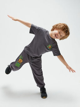 ACOOLA / Брюки детские для мальчиков Fawn_pt темно-серый  фото 5