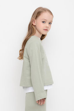 К 302488/шалфей джемпер для дев - Crockid фото 4