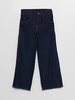 Wideleg K?z ?ocuk Jean Pantolon