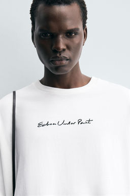 ABSTRACT PRINT T-SHIRT - Zara фото 6