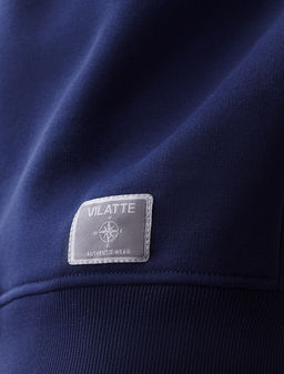 VILATTE/ Свитшот из премиального футера трехнитки с начесом  фото 2