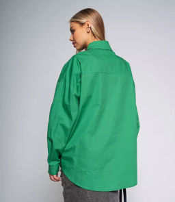 Рубашка #КТ3160 (7), зеленый - Dommod фото 3