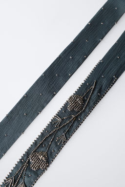 EMBROIDERED SCARF NECKLACE - Zara фото 3