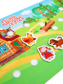 Игра на липучках «Веселые липучки. Русские народные сказки» МИНИ