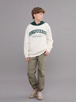 Kap??onlu Erkek ?ocuk Sweatshirt