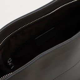 Сумка-тоут на молнии, 2 наружных кармана, длинный ремень, цвет серый - Simaland фото 3