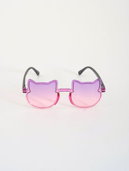 Цена за 2 шт. Карнавальные очки «Кошечка» градиент, цвета МИКС