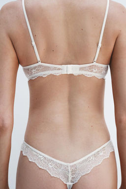 UNDERWIRED LACE BRA - Zara фото 8