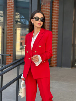 Жакет AURA 1113-176 красный фото 5