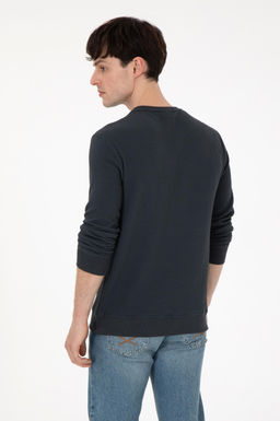 Мужской свитшот антрацитового цвета Неожиданная скидка в корзине - U.s. polo assn фото 5