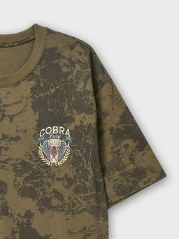 Футболка мужская милитари с эффектом варка - Mark formelle фото 6