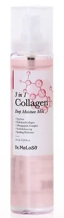 3in1 Collagen Deep Moisture Mist - Увлажняющий мист для лица с коллагеном, 125 мл