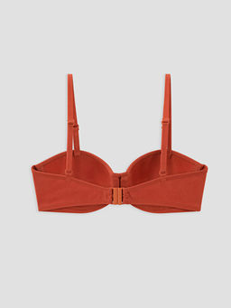 Balenli Dolgusuz Kad?n B?zg?l? Bikini ?st