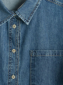 Oversize Kad?n Jean G?mlek
