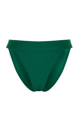 TRENDYOLMILLA K?rm?z? Dokulu High Leg Regular Core Bikini Alt? TBESS21BA0016 фото 27