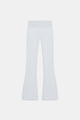 FLARE FLEECE TROUSERS - Zara фото 6