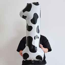 Цена за 2 шт. Воздушный шар фольгированный 40" «Цифра 1»