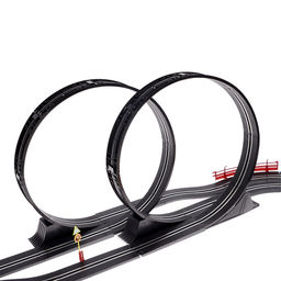 Автотрек TOP TURBO, с 2 машинами, 1:43, длина трасы 560 см, работает от сети - АвтоГрад фото 4