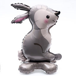 Воздушный шар фольгированный 15" «Заяц», на подставке, под воздух