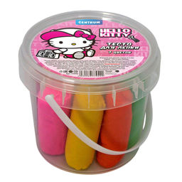 Набор теста для лепки "Hello Kitty" (2 формочки, 7 цветов*30гр)