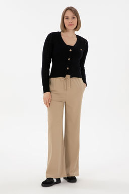 Женщина темно -синий трикотаж кардиган Неожиданная скидка в корзине - U.s. polo assn фото 4