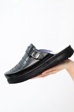 307M | Мужские тапочки-сабо (черный) - Milka shoes&more фото 2