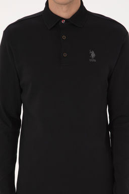 Erkek Siyah Basic Sweatshirt - U.s. polo assn фото 13