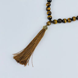 Четки из Тигрового глаза (33 бусины) - Радуга самоцветов фото 2