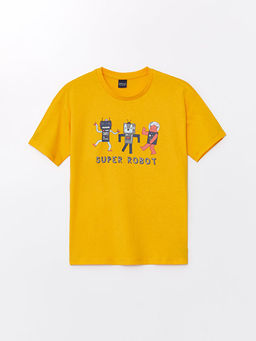 Rahat Kal?p Bisiklet Yaka K?sa Kollu Erkek ?ocuk Ti??rt