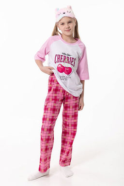 Пижама М225097Прб розовый/белый
