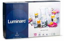 LUMINARC Набор питьевой БРАЙТОН 13 предметов - Люминарк фото 2